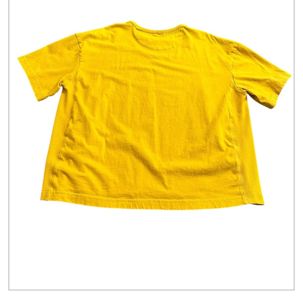 Champion Mustard Yellow Phys.Ed Graphic Tee Size Medium NWOT - Picture 3 of 5